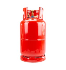 Bouteille GPL rouge 27l rechargeable en acier