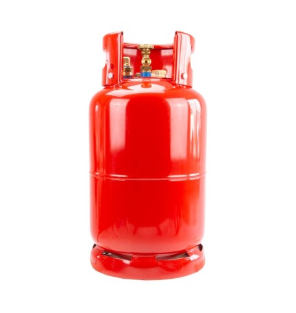 Bouteille GPL rouge 36l rechargeable en acier