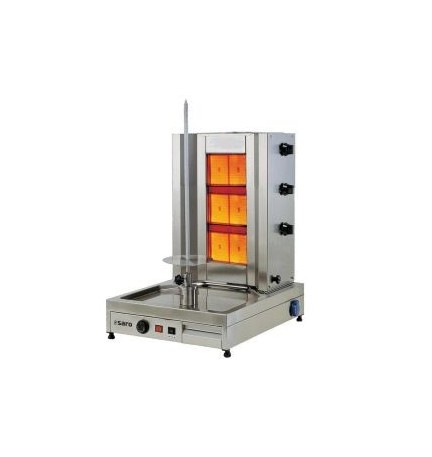 Rôtissoire machine à Kebab professionnelle 40 - 80 kg modèle Tilla