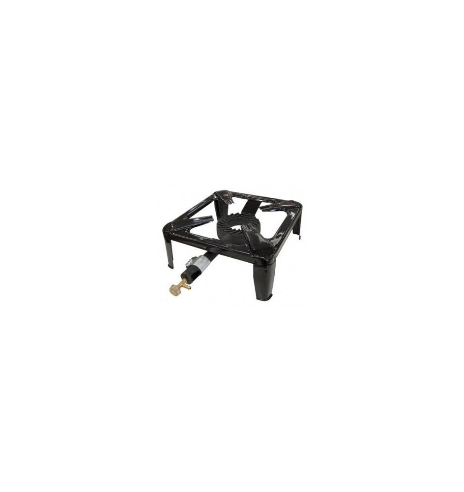 Réchaud gaz Powerfire 4 pieds en fonte – jusqu’à 9 kW – usage extérieur