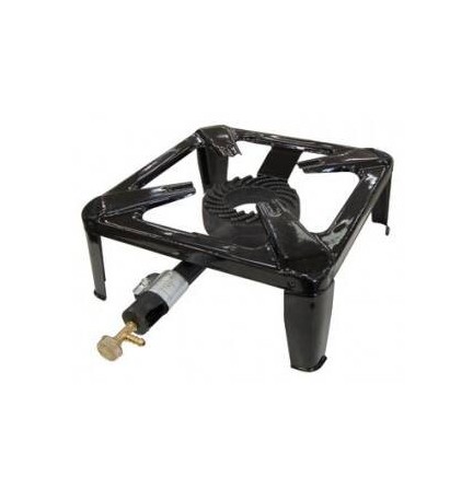 Réchaud gaz Powerfire 4 pieds en fonte – jusqu’à 9 kW – usage extérieur
