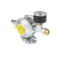 Détendeur mural 30 mbar sécurisé avec manomètre