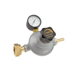 Détendeur universel réglable de 0 à 300 mbar avec manomètre