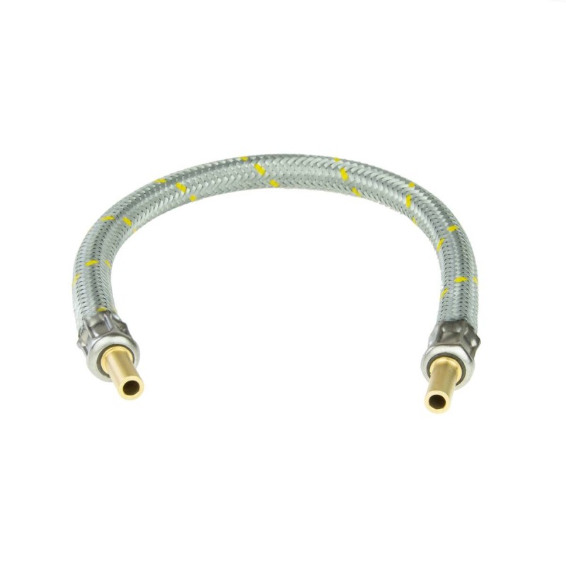 Flexible acier inox avec connectiques olive 8mm mâle