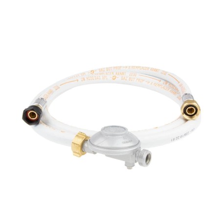 Kit tuyau détendeur butane NF 1.5 mètre - 28 mbar