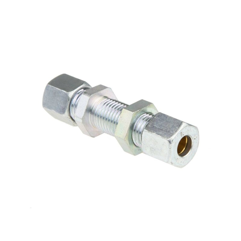 Passe-cloison par raccordement olive