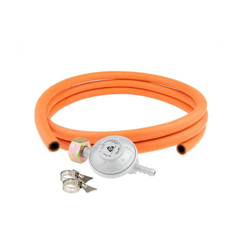 Flexible gaz détendeur universel à tétine et colliers