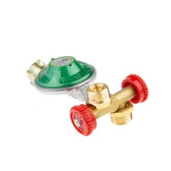 Détendeur 30mbar universel avec double sortie