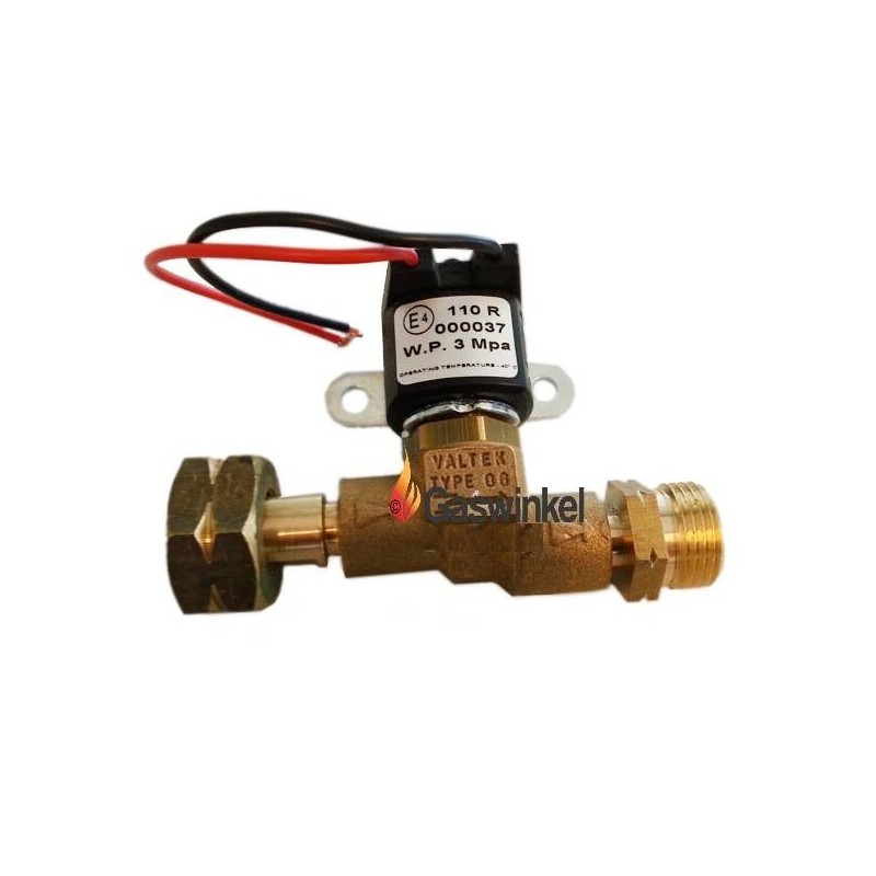 Electrovanne 12v pour bouteille butane-propane