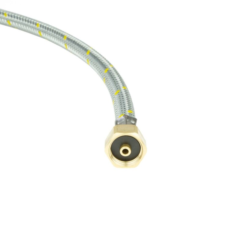 Tuyau gaz acier inox raccord G1/2 et m20x1.5