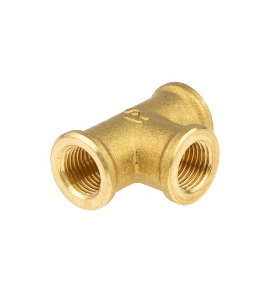 Dérivation en Té avec pas de vis femelle gaz