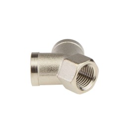 Raccord en Y avec pas de vis femelle gaz