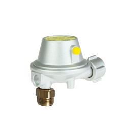 Détendeur universel 30mbar sécurisé et coudée