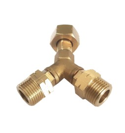 Raccord en Y pour deux détendeurs sur même bouteille