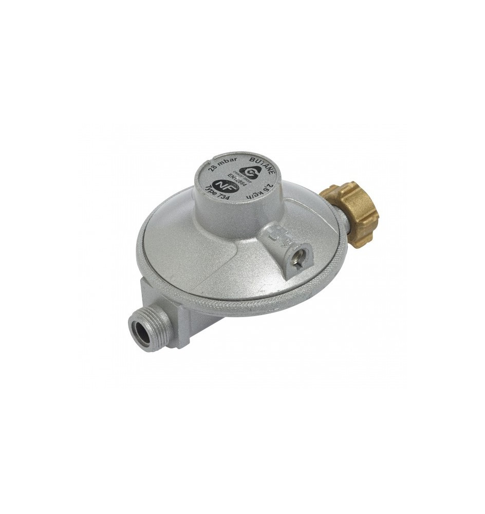 Détendeur butane NF 28mbar capacité 2.6Kg/h