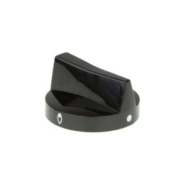 Bouton de réglage gaz 6mm en plastique universel