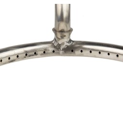 Rampe brûleur gaz arrondie diamètre 25 cm