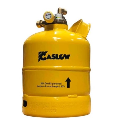 Bouteille GPL Gaslow 6L avec accessoires de remplissage