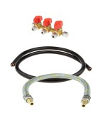 Conduits, tuyaux et robinets